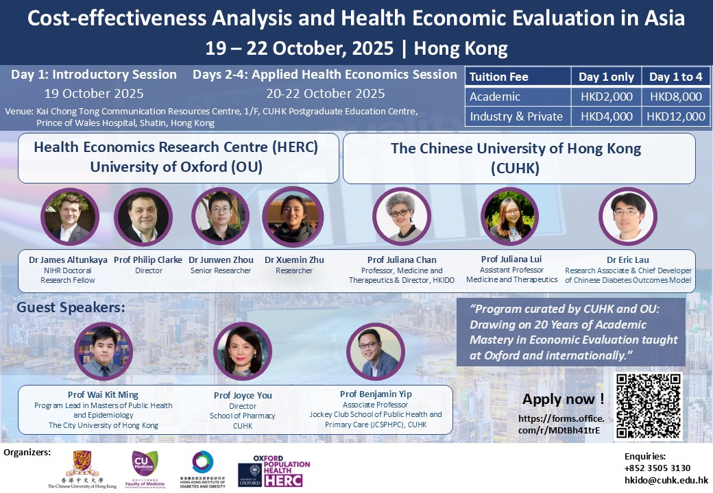 Cost-Effectiveness Analysis and Health Economic Evaluation in Asia